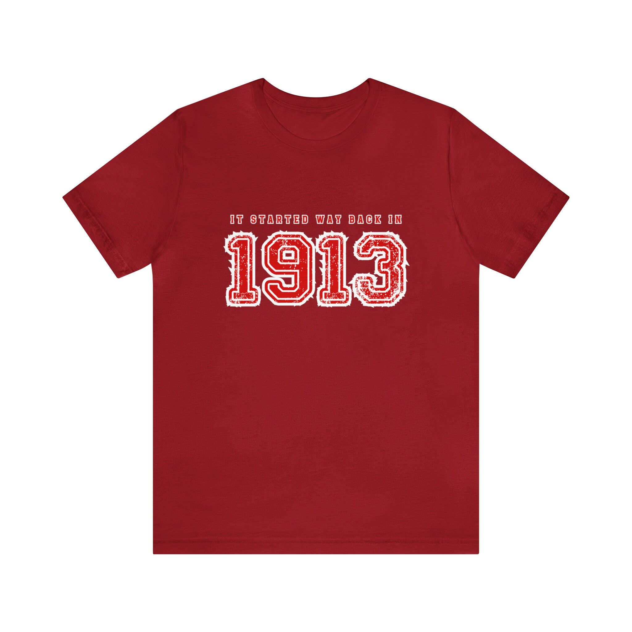 OFC Tees & Gifts - Vente T-shirt sérigraphié – femme - T-shirt inspiré de la sororité Delta Sigma Theta DST 1913 Delta3