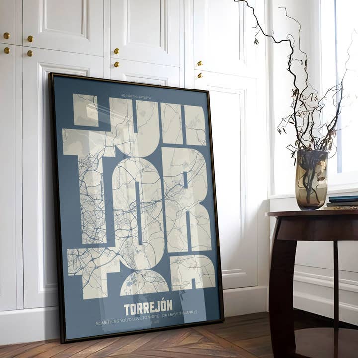 TOR LetraMap för wholesale av The Traveler Art