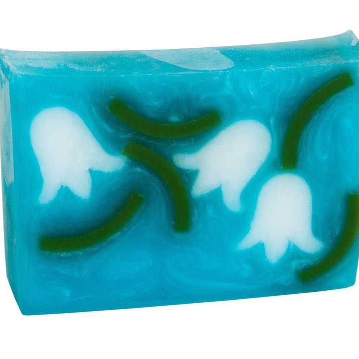 5.5 oz Lily of the Valley Floral Botanicals Soap voor wholesale door Soap By The Slice