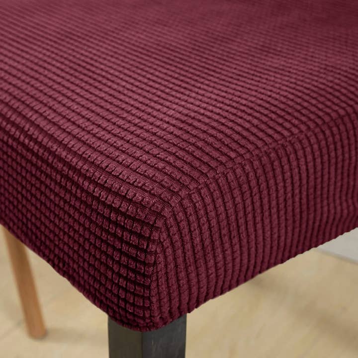 home mart goods – Großhandel Stuhl-/Sofa-Schonbezug – 2-teiliges Set - Stretchbezug für Esszimmer- und Küchentischstuhl
