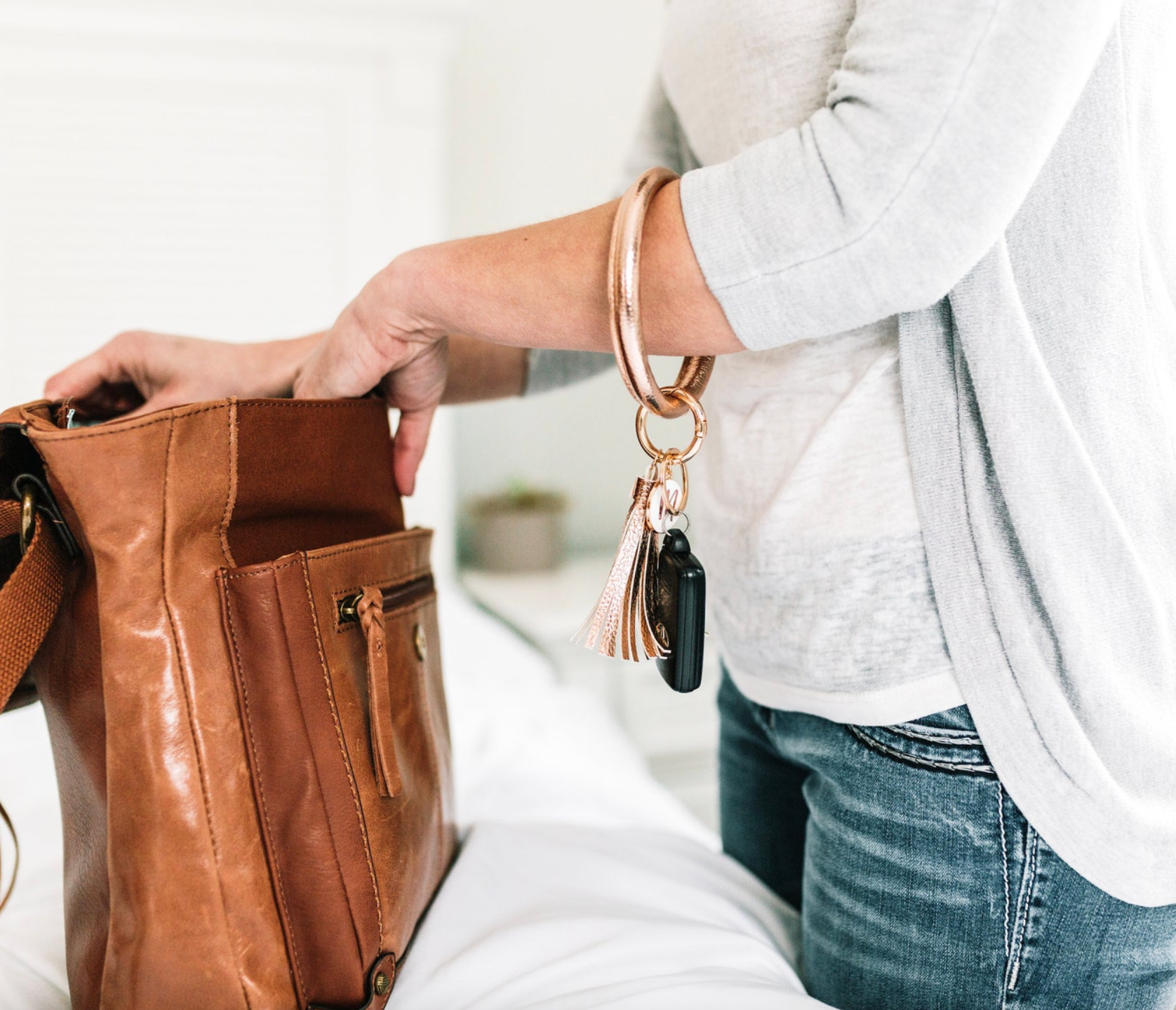 TART Design Co. LLC - Wholesale Keychain Bracelet - Modern Wristlet Keychain1