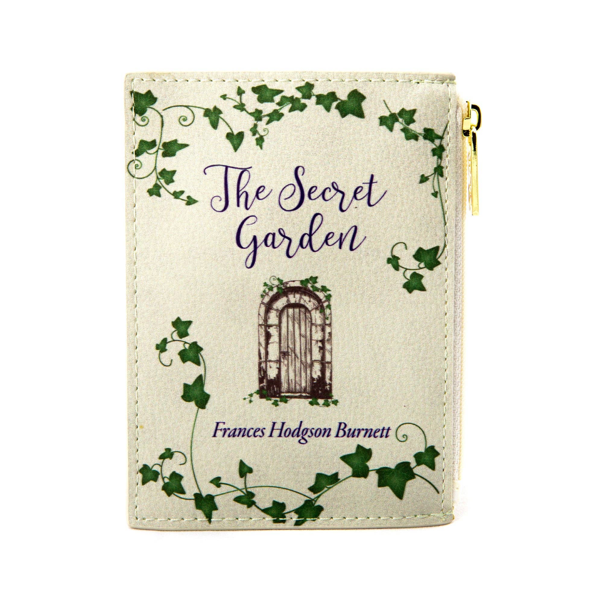 Well Read Company – wholesale Coin purse – Women’s – The Secret Garden Grey Book Coin Purse Card Wallet2