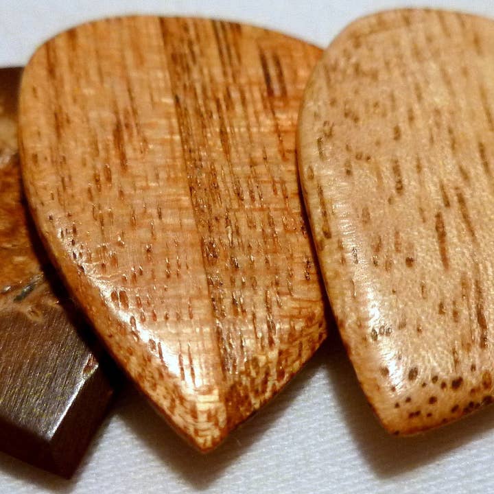 Ukulélé trilogique JazzWood (lot de 3 médiators) pour la vente par US Blues Artist Quality Guitar Picks