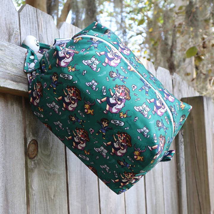 FOREST FIGHTERS TRAVEL POUCH for wholesale by River City Bags