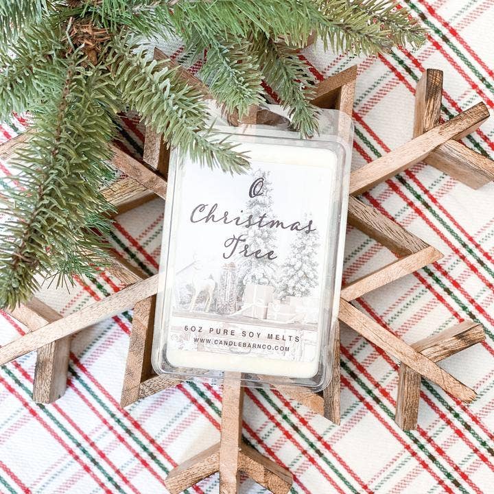 O CHRISTMAS TREE | 6oz Large Melt | CHRISTMAS |100% Pure Soy for wholesale by Timber Oak Candles