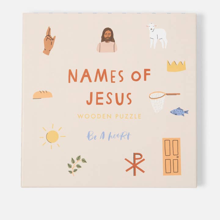 Be A Heart - Wholesale Puzzle - Kids - Jesus Wooden Puzzle2