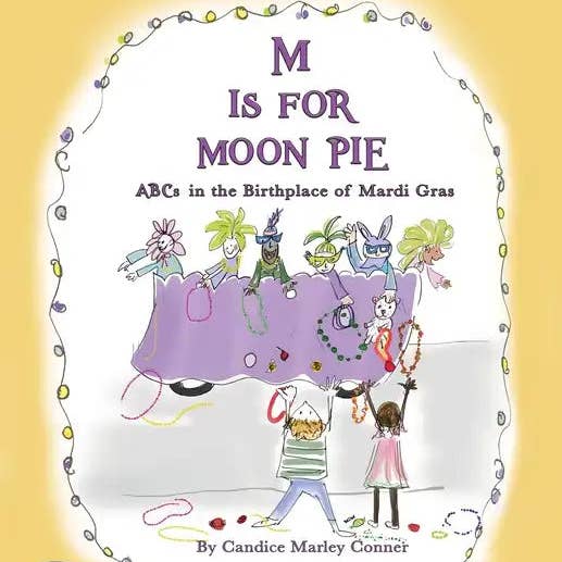 Books by splitShops - Wholesale Book - Kids - M Is for Moon Pie: ABCs IN THE BIRTHPLACE OF MARDI GRAS - Paperback0