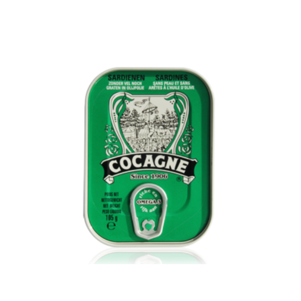 Portugalia Imports - Vente Poissons en conserve - Sardines à l'huile d'olive sans peau et désossées Cocagne0