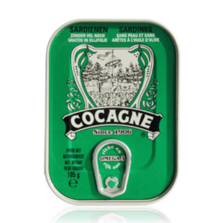 Portugalia Imports - Wholesale Tinned Fish - Cocagne Skinless and Boneless Sardines in Olive Oil0