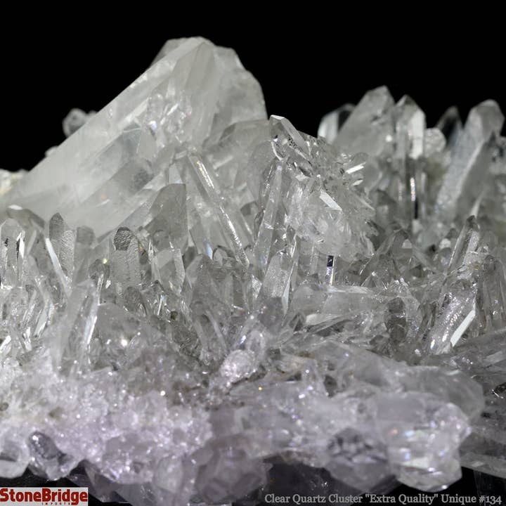 Clear Quartz E Cluster U#134 for wholesale by Stonebridge Imports