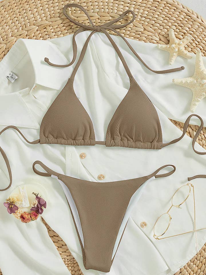 Sexy String Bikini Beach Swimsuit for wholesale by Rosa Clothing