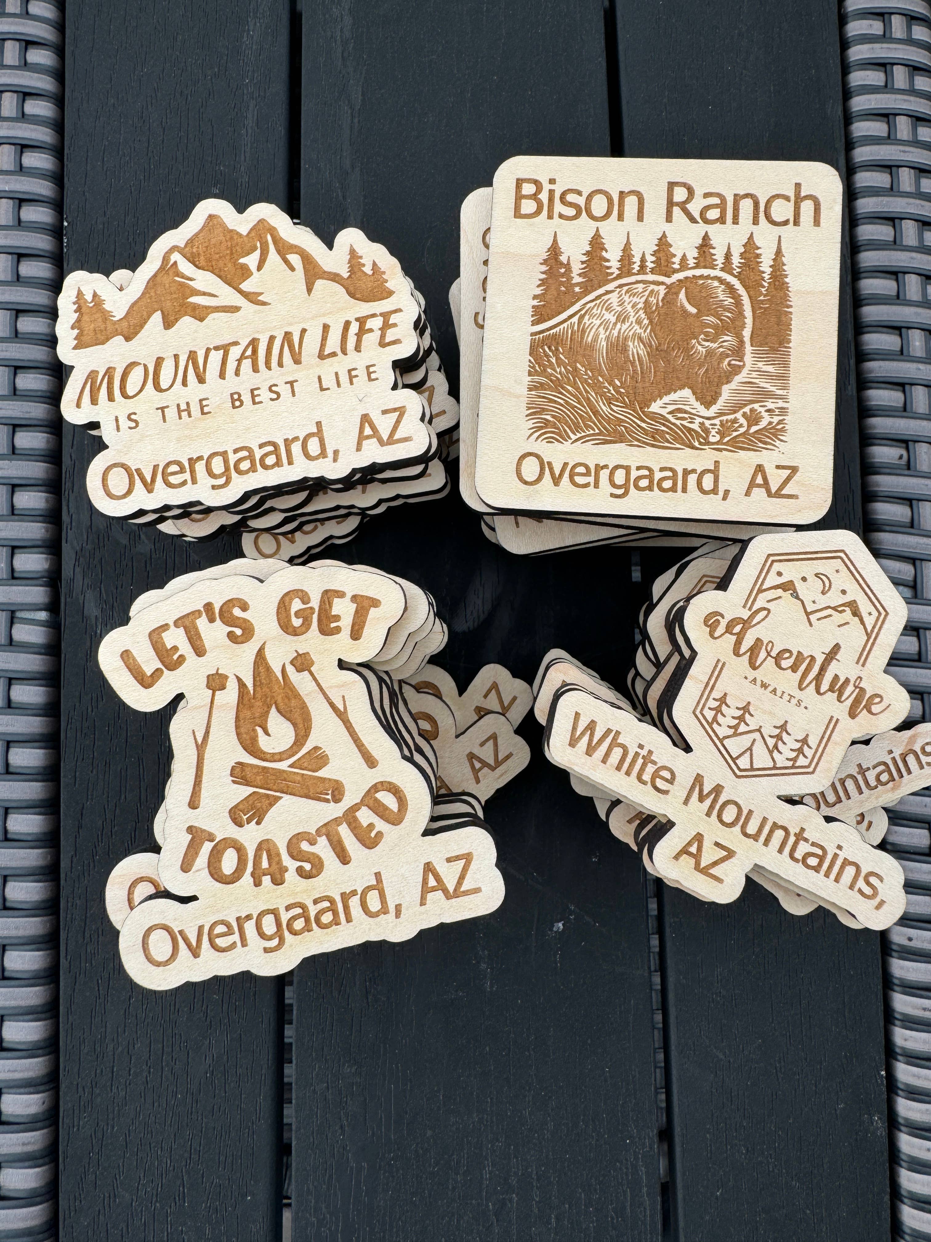 Bees Boards - Wholesale Magnet - Custom Maple & Cherry Wood Magnets26