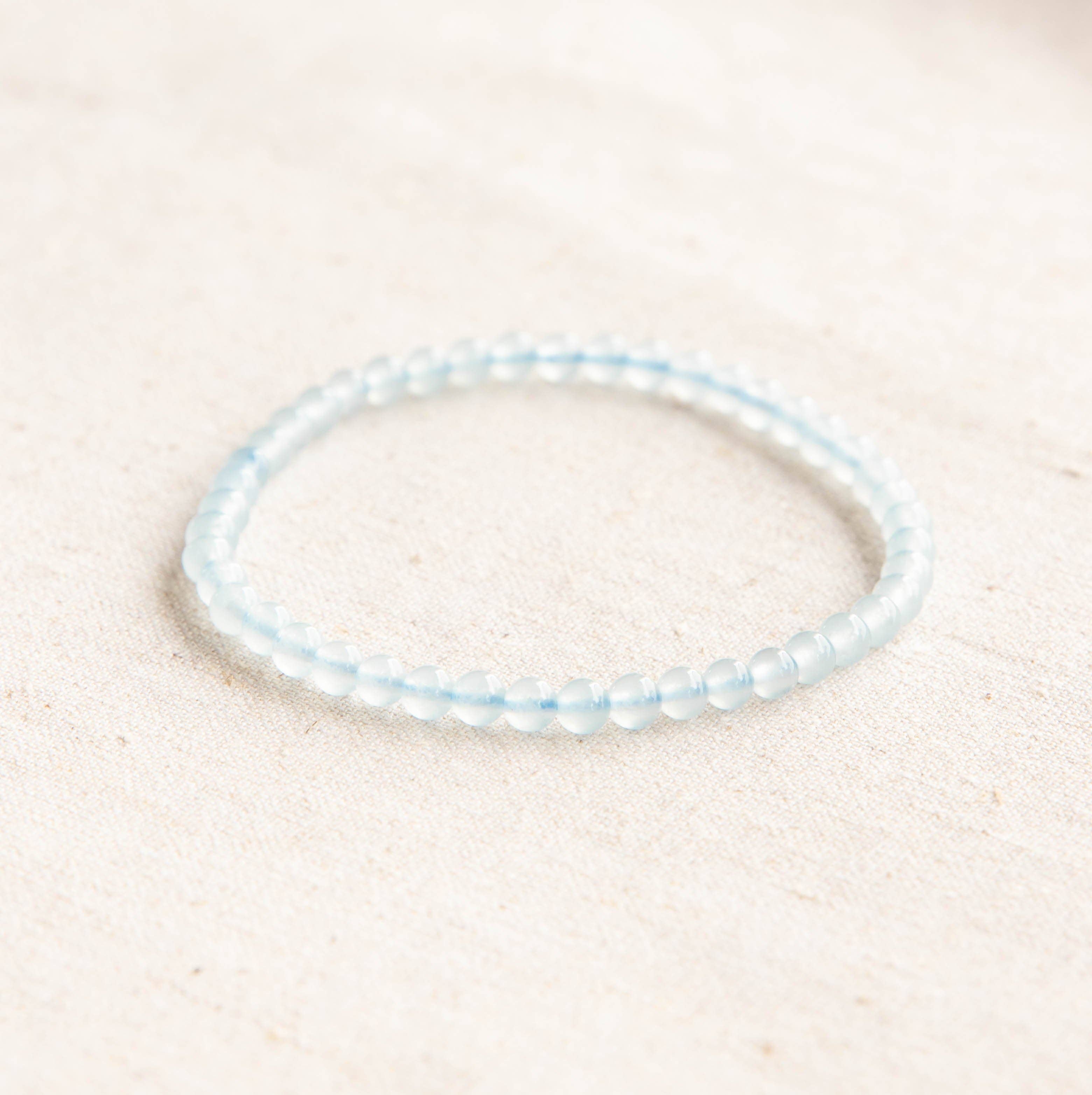 Tiny Rituals - Wholesale Beaded Bracelet - Celestine Energy Bracelet0