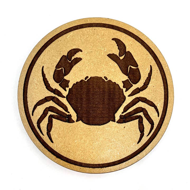 Drink Coaster - Krab voor wholesale door Insert Brand Here Shop