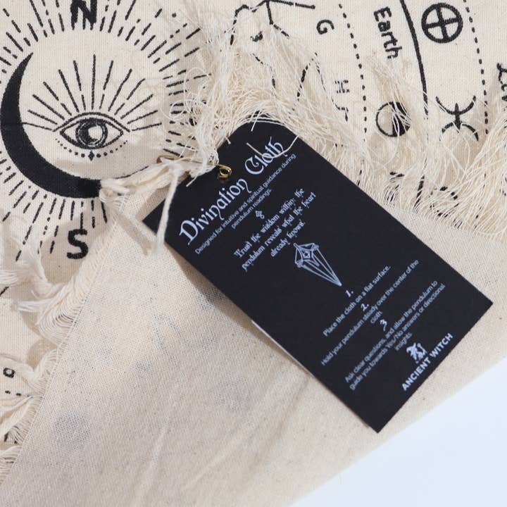 Ancient Wisdom - Wholesale Tablecloth - Ancient Witch Pendulum Divination Cloth1