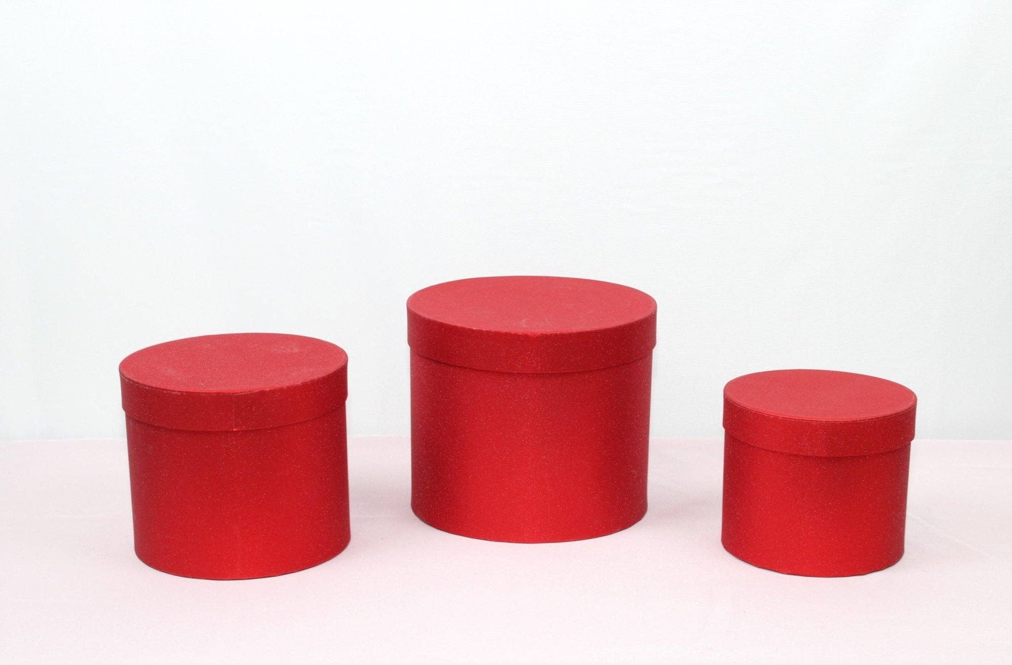 Elegant Design Supply - Wholesale Decorative Box - Shiny Round Flower Hat Box with Lid8