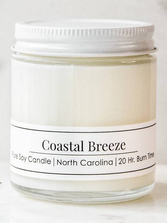 Vela Coastal Breeze de 4 onzas para venta al por mayor de Willow Hill Soap Company
