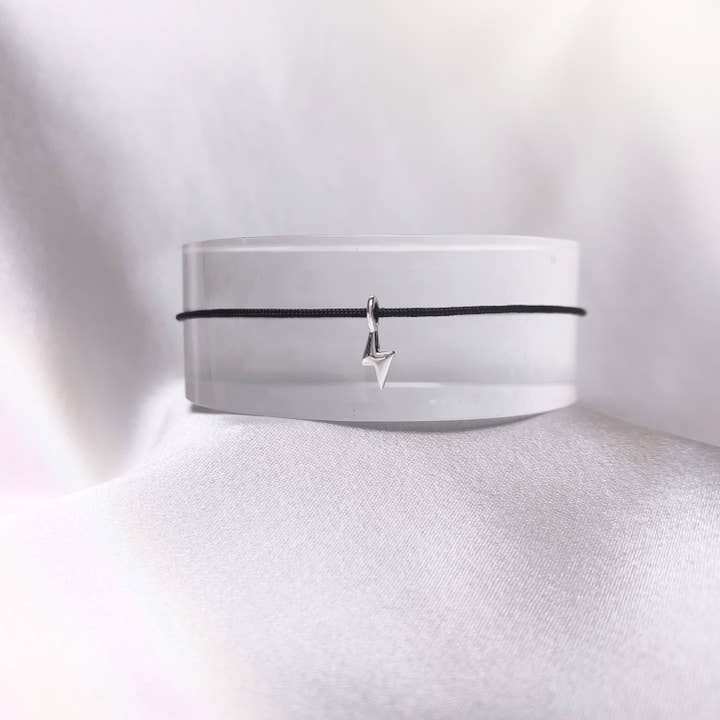 Wildflower + Co. - Wholesale Charm/dangle bracelet - Lightning Bolt Charm Friendship Bracelet Gold or Silver2