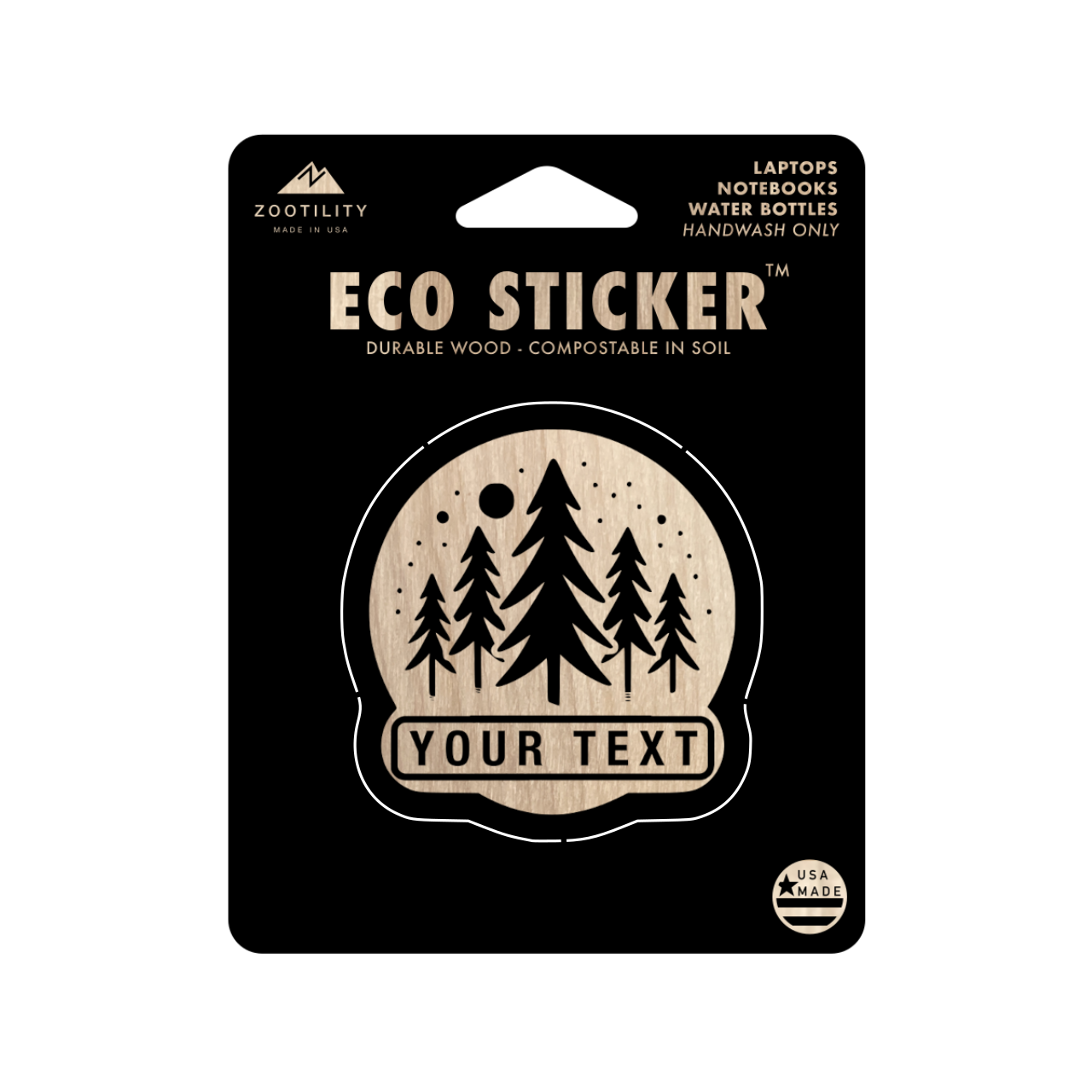 Zootility - Venta al por mayor Pegatina - Pegatina ecológica personalizada83