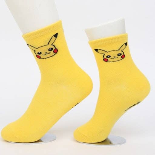 K-Wonderland - Wholesale Socks - Women's - Pokémon Character Silky Cotton women Socks0