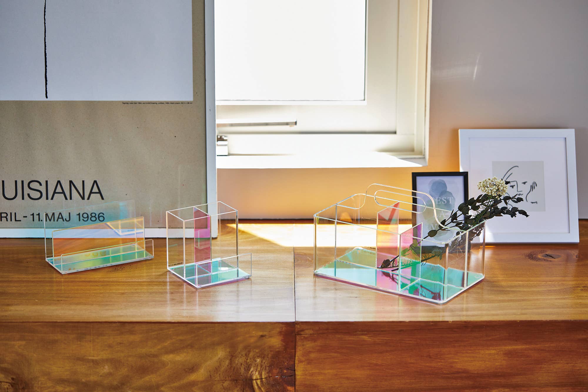 HITOTOKI by KING JIM - Wholesale Desk Organizer - Lumillia Acrylic Desk Organizer27