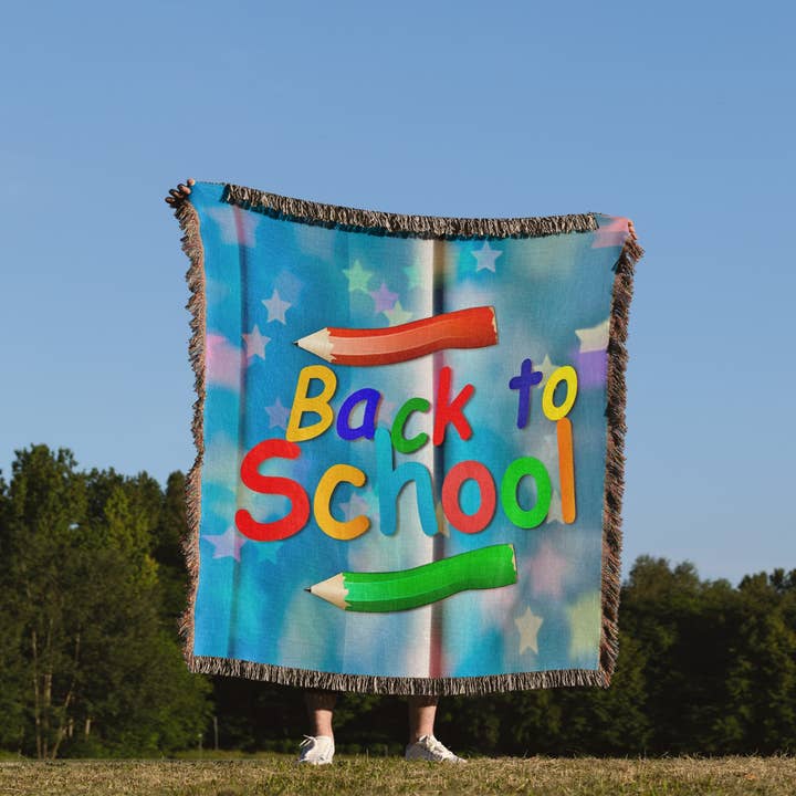 3dRose - Wholesale Throw Blanket - 3dRose, Back to School for Kids, Blanket1