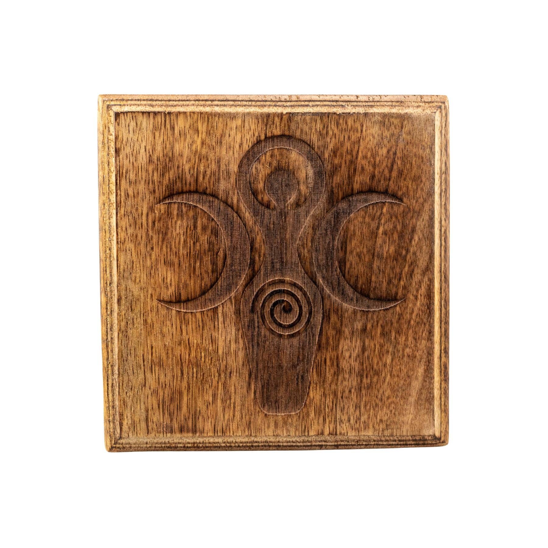 Down To Earth – wholesale Dekorativt bordsobjekt – Trä Gudinnealtarbord.5