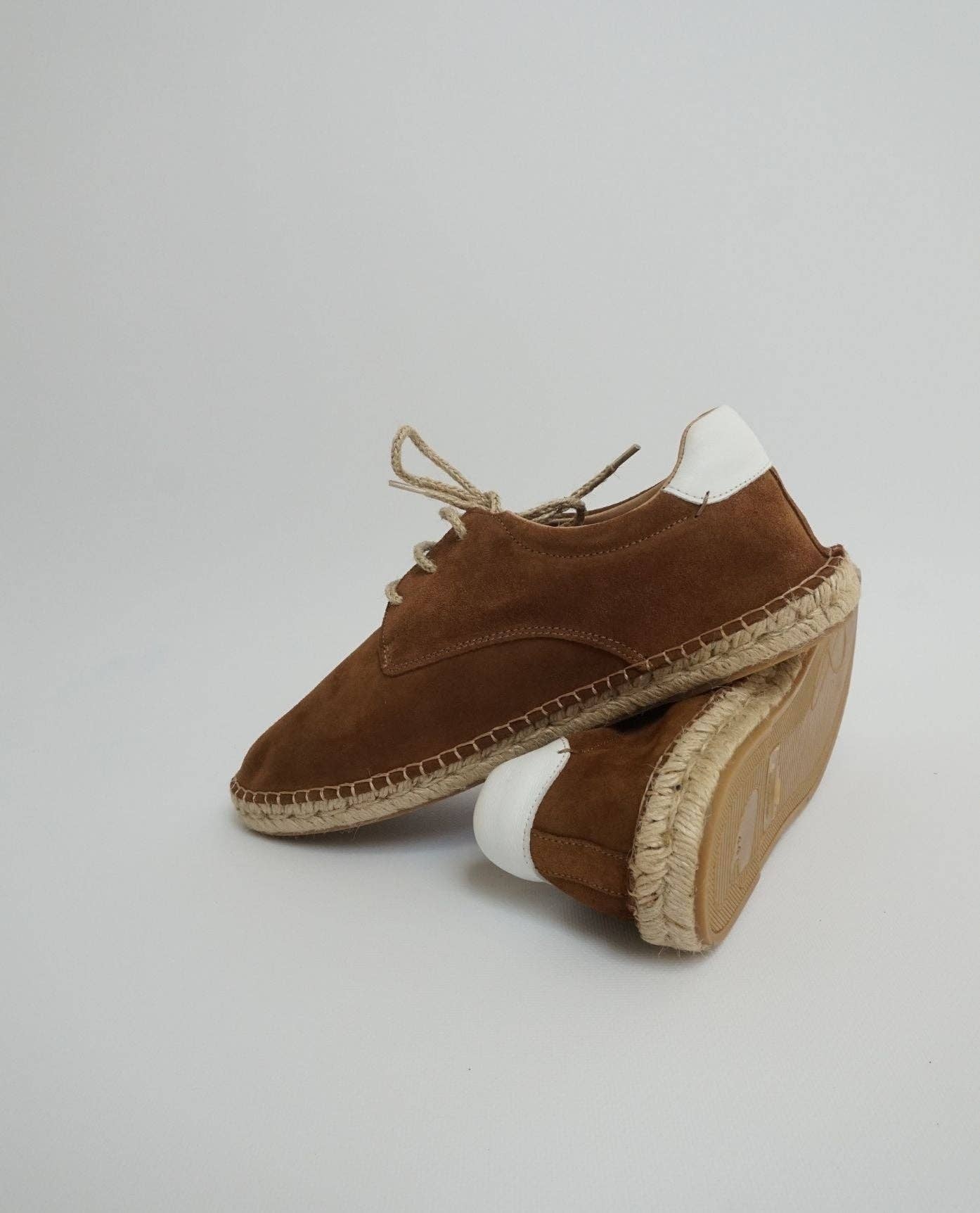The Hundred Shoes - Wholesale Loafers - Men's - Alpargata Cordon Ante Marron1