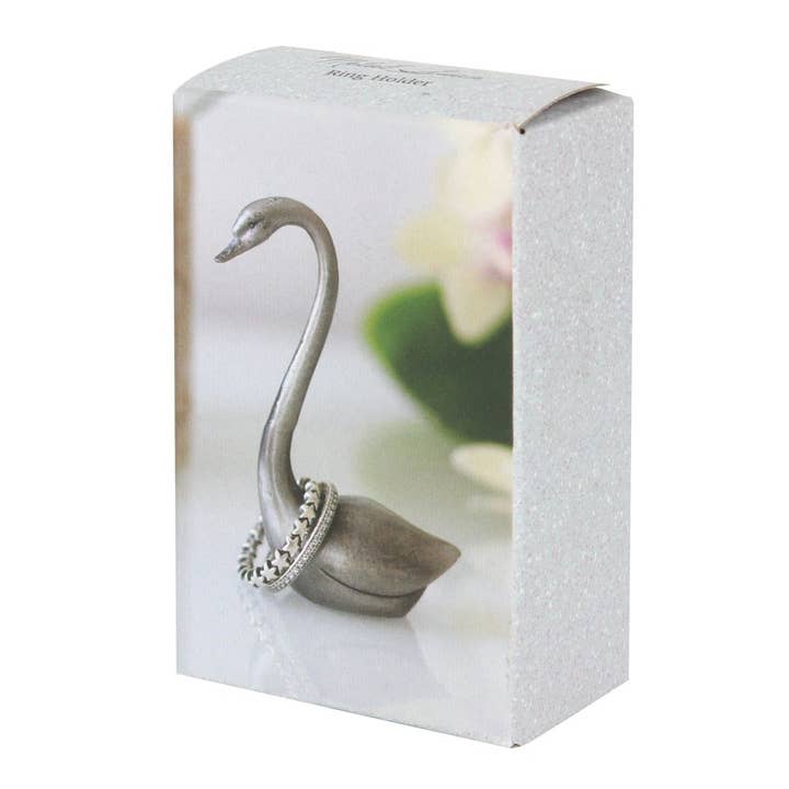 Something Different Wholesale - Wholesale Jewelry Stand & Display - Metal Swan Ring Holder2