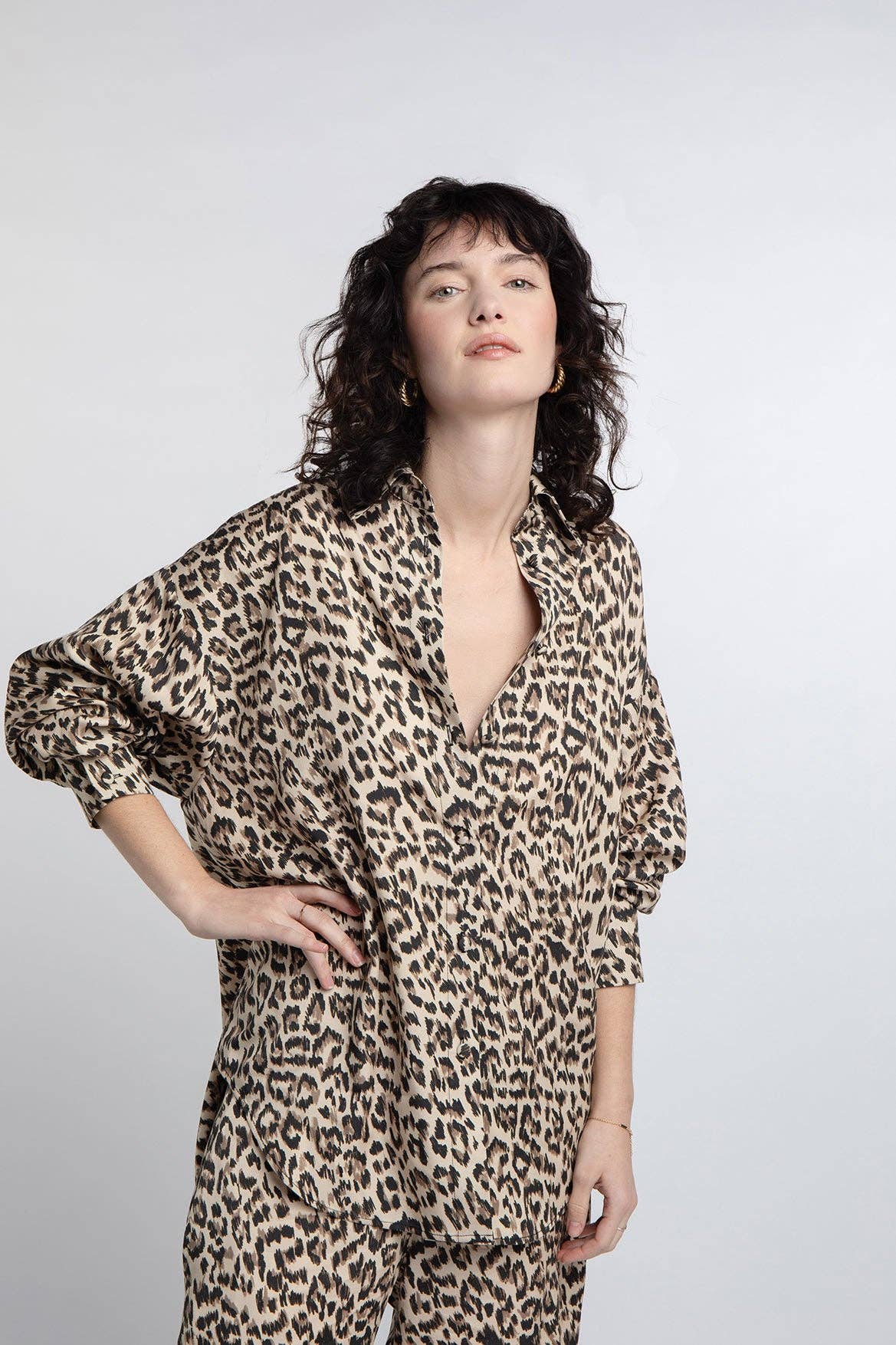 Elise Chalmin - Vente Chemise à col boutonné – femme - Chemise Nour Graou3