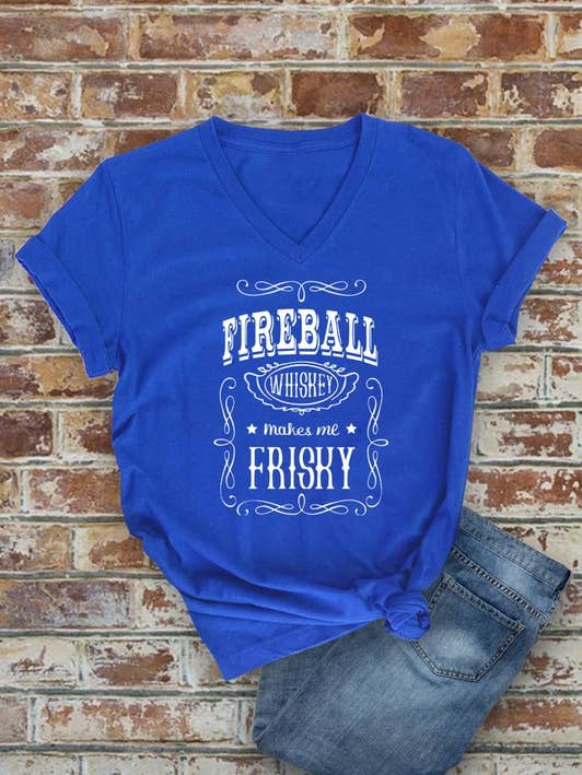 Unisex Short Sleeve V Neck T-Shirt for wholesale by Top Avenue