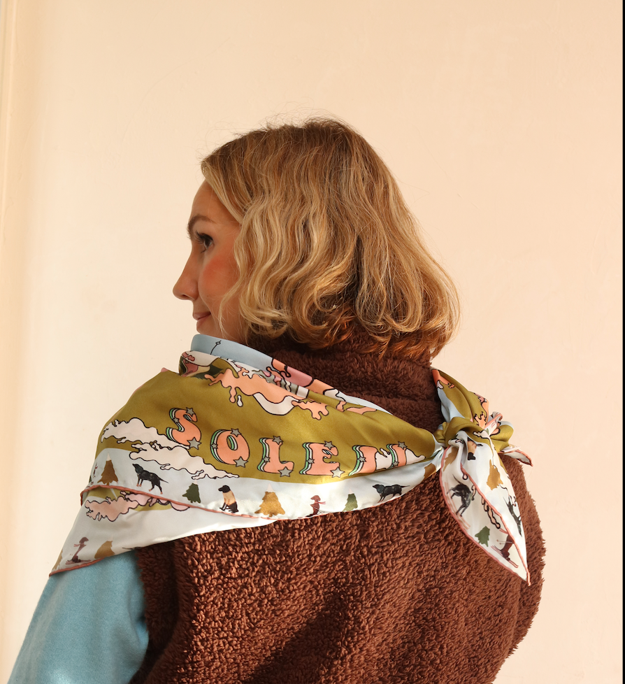 SOIE-MEME - Wholesale Scarf - Women's - Porte du soleil3