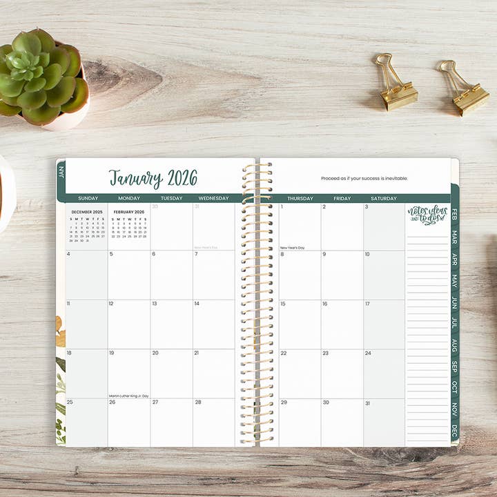 bloom daily planners - Wholesale Planner - 2026 Soft Cover Planner - 5" x 8" size37