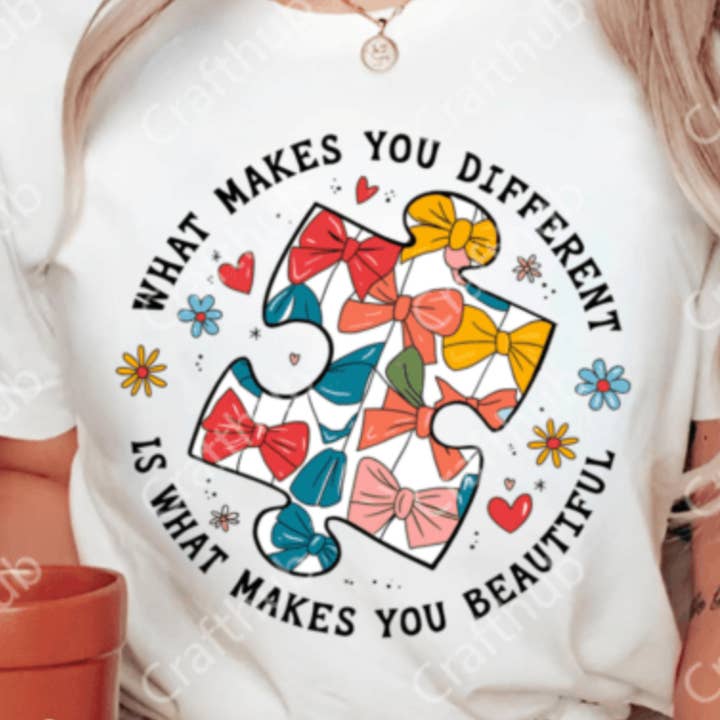 Autism Awareness Puzzle Tee 🧩💙 for wholesale by Spicy Nice Boutique