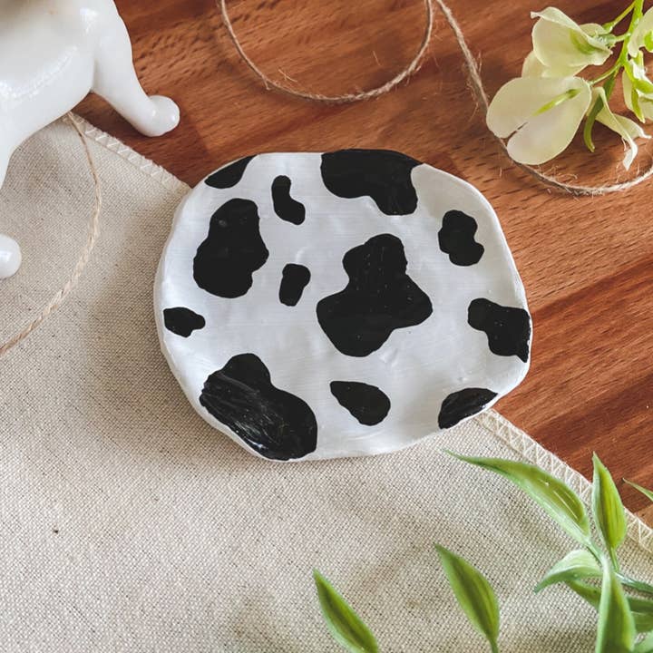 Cabbageville Creation - Wholesale Jewelry Dish - Cow Trinket Trays | Multiple Sizes!