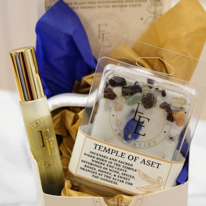 Ethereal Elegance Aromatics - Wholesale Roll-On Fragrance - Temple of Aset Perfume Oil for the Goddess Isis (Single)0