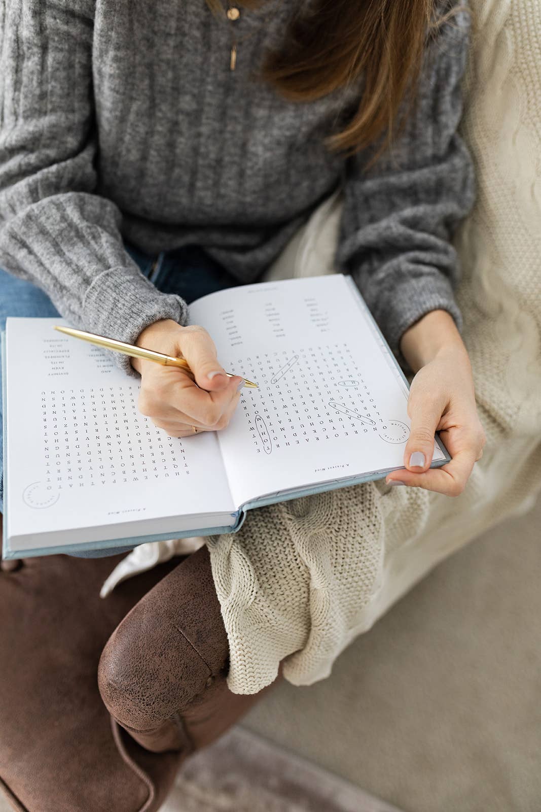 Margot + Co. - Wholesale Coloring & Activity Book - Adult - The Wordsearch Book: Presence7