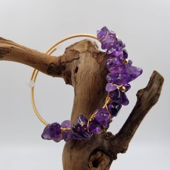 CHAKRA JEWELRY - Vente Bracelet de perles - Bracelets Samsara simples en pierre de cristal4