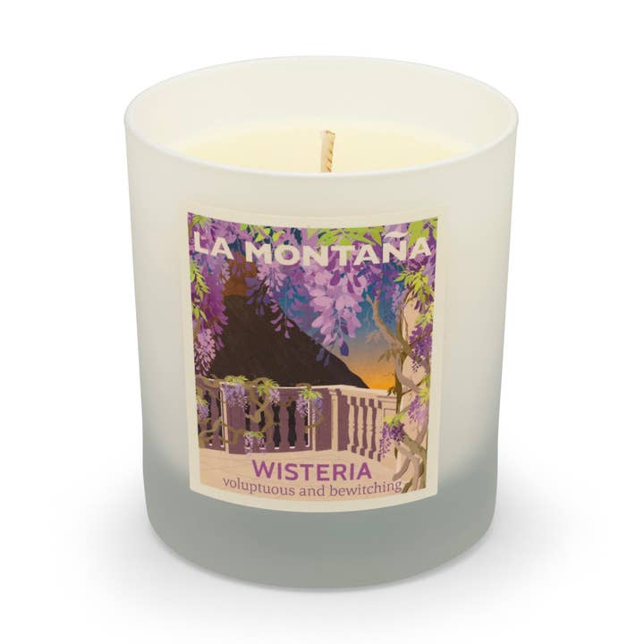 La Montaña - Wisteria Scented Candle for wholesale by La Montaña