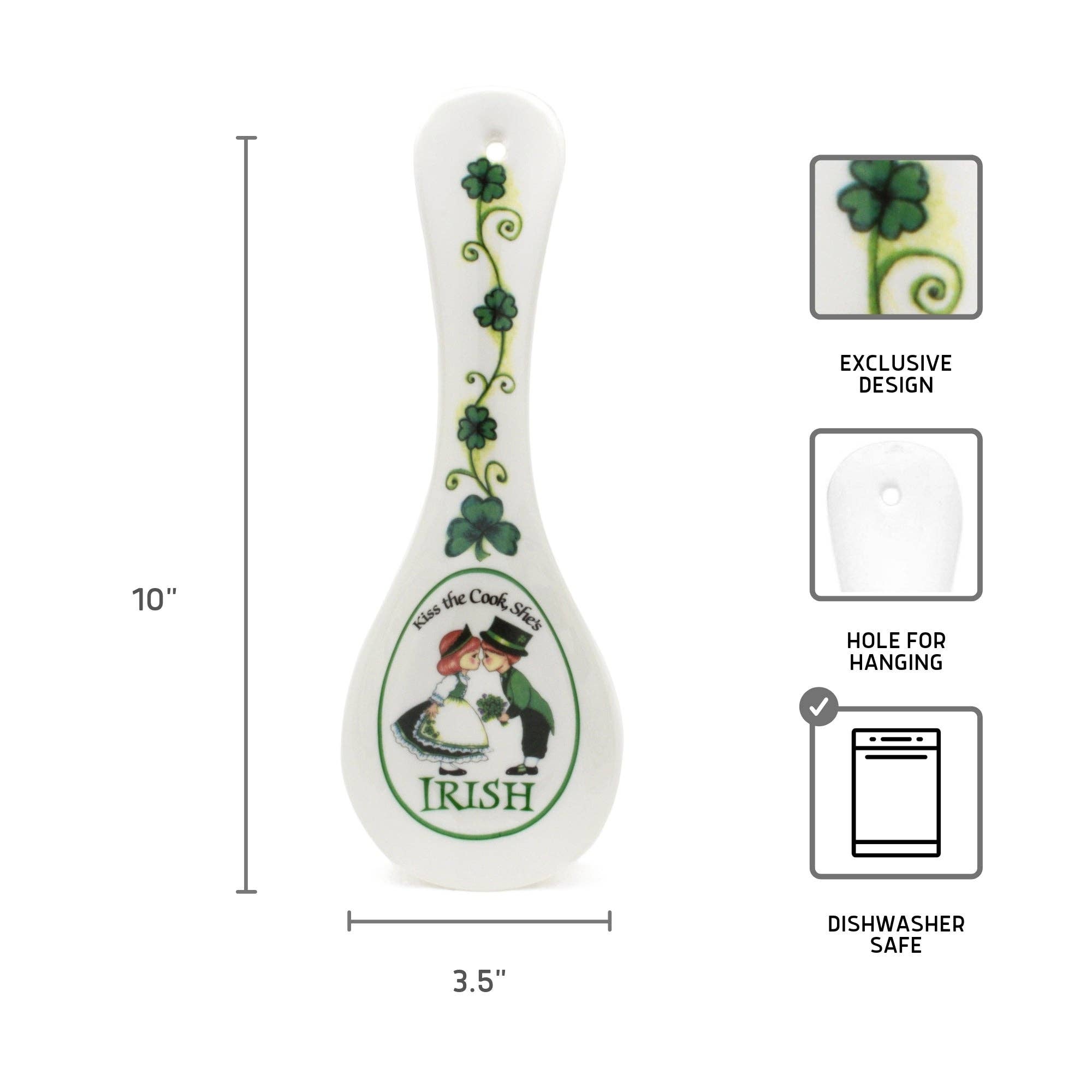 European Heritage Gifts - Wholesale Spoon Rest - Irish Kitchen Spoon Rest2