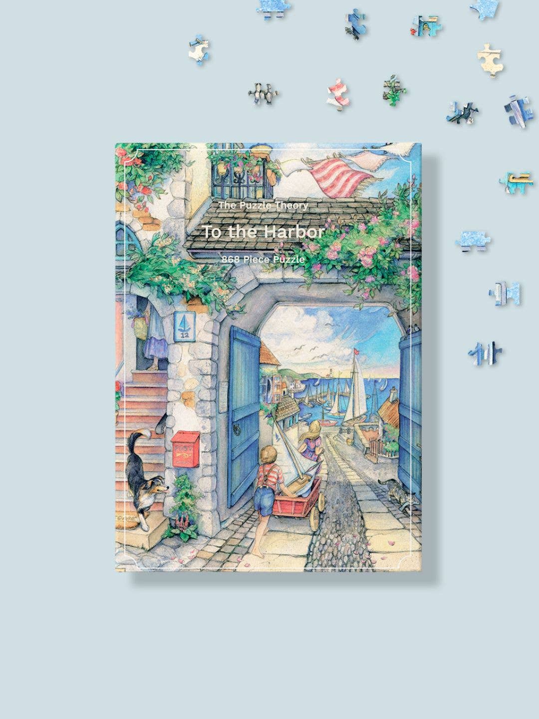 The Puzzle Theory - Wholesale Puzzle - Adult - Kim Jacobs To the Harbor - 896 Piece Puzzle8