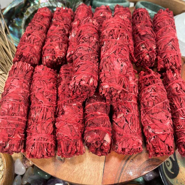 CaNatureLover - Wholesale Sage Bundle - 100 Dragon Blood Sage Smudge Sticks 160.00 USD SPECIAL