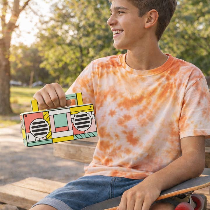 Retro Pop Art Bärbar Bluetooth-högtalare för wholesale av Dan Adora