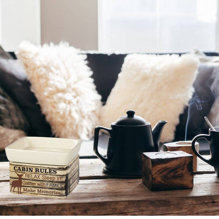 Dicksons - Wholesale Wax warmer - Cabin Rules 2-in-1 Warmer1