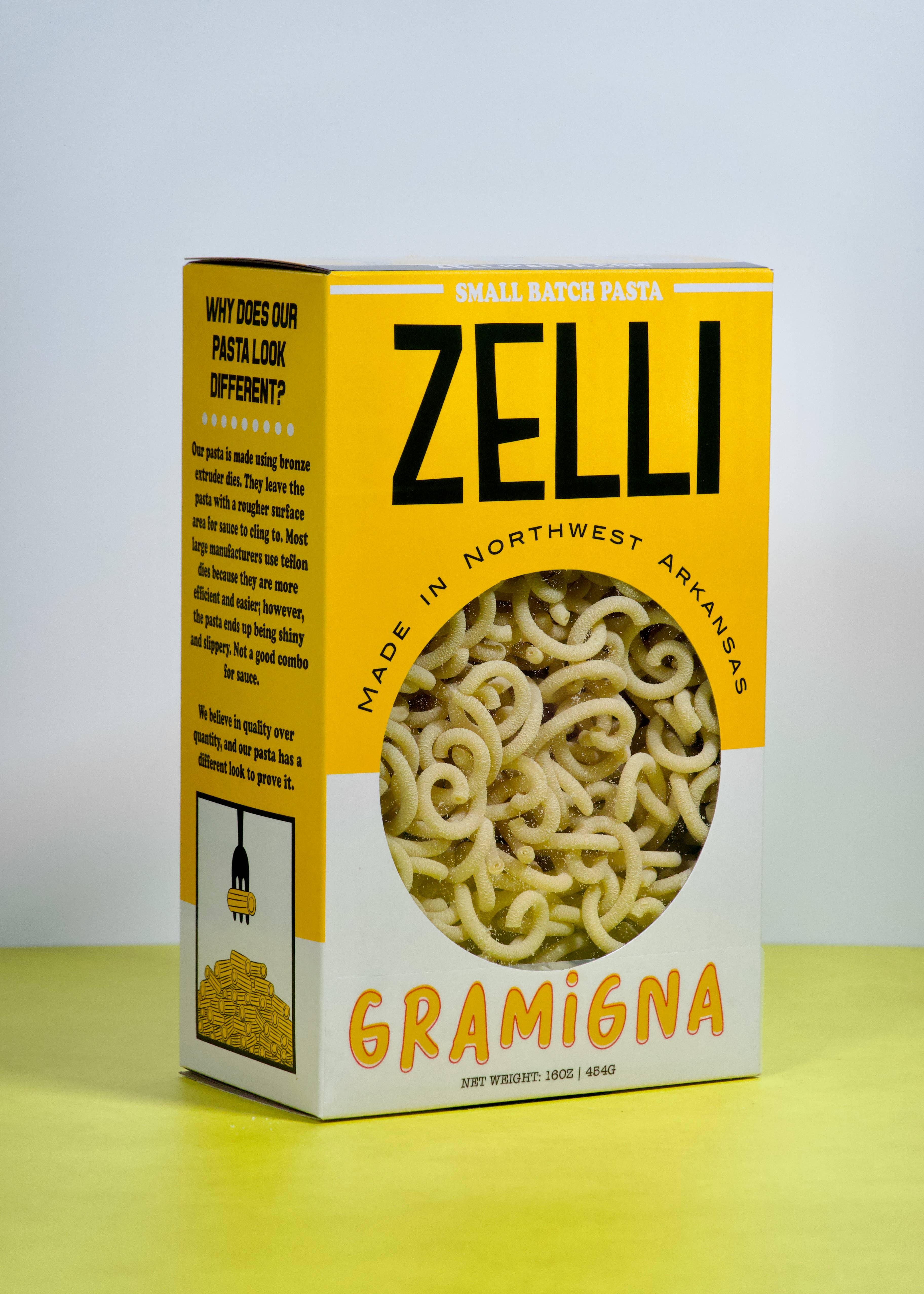 Zelli Pasta - Wholesale Pasta - Gramigna1