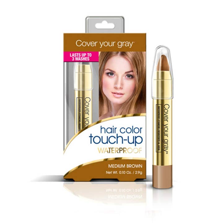 Lápis Chubby Cover Your Grey Impermeável Castanho Médio, 0.1oz por atacado de KT Supply