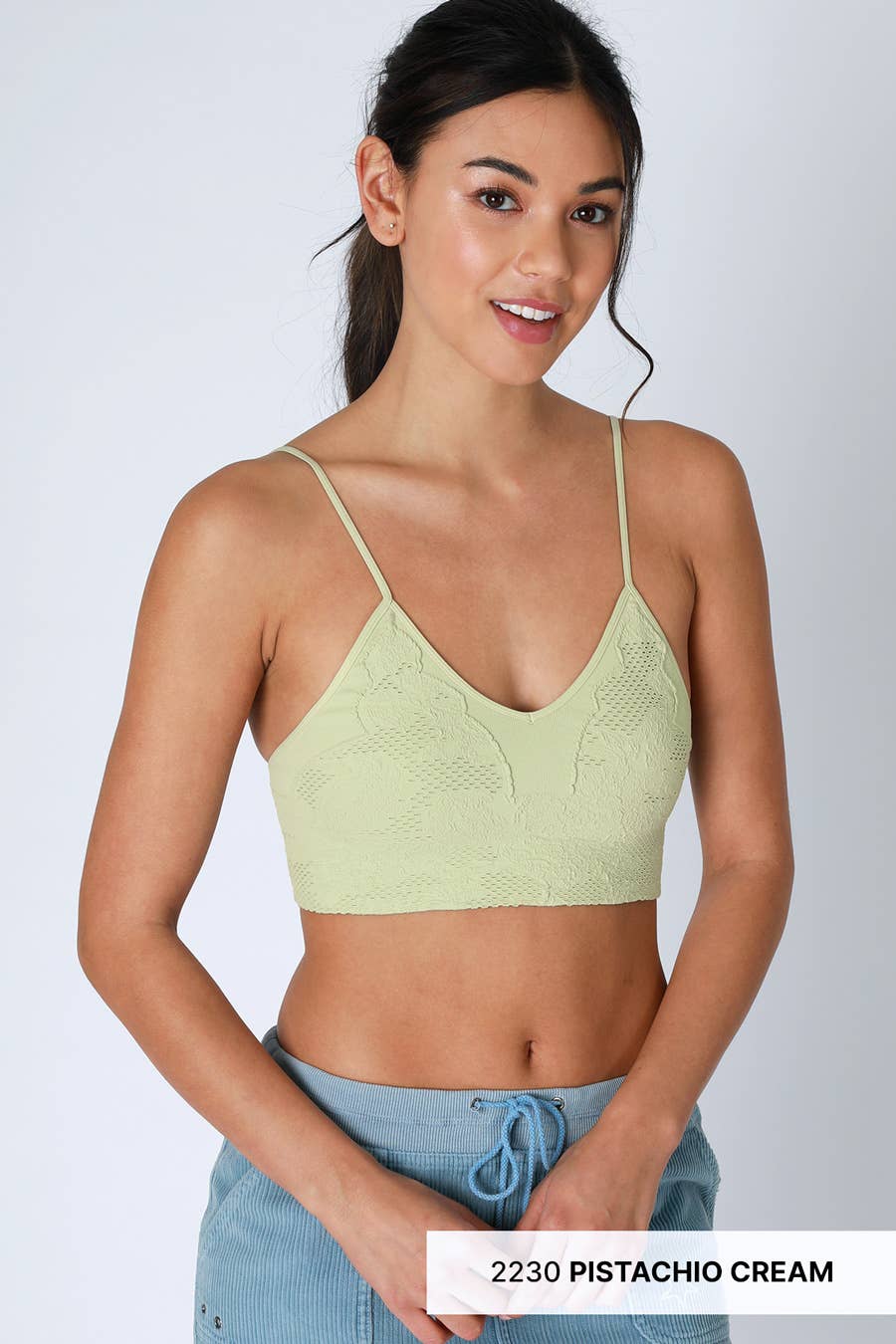 NIKIBIKI - Venta al por mayor Brallete - Mujer - NS7770 - Bralette bordado de encaje11