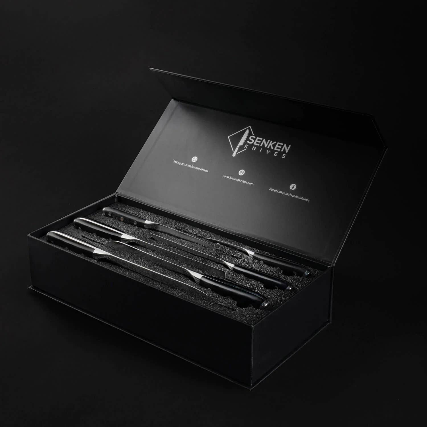 Senken Knives - Wholesale Knife Set - 6-Piece Japanese VG10 Damascus Kitchen Knife Set2