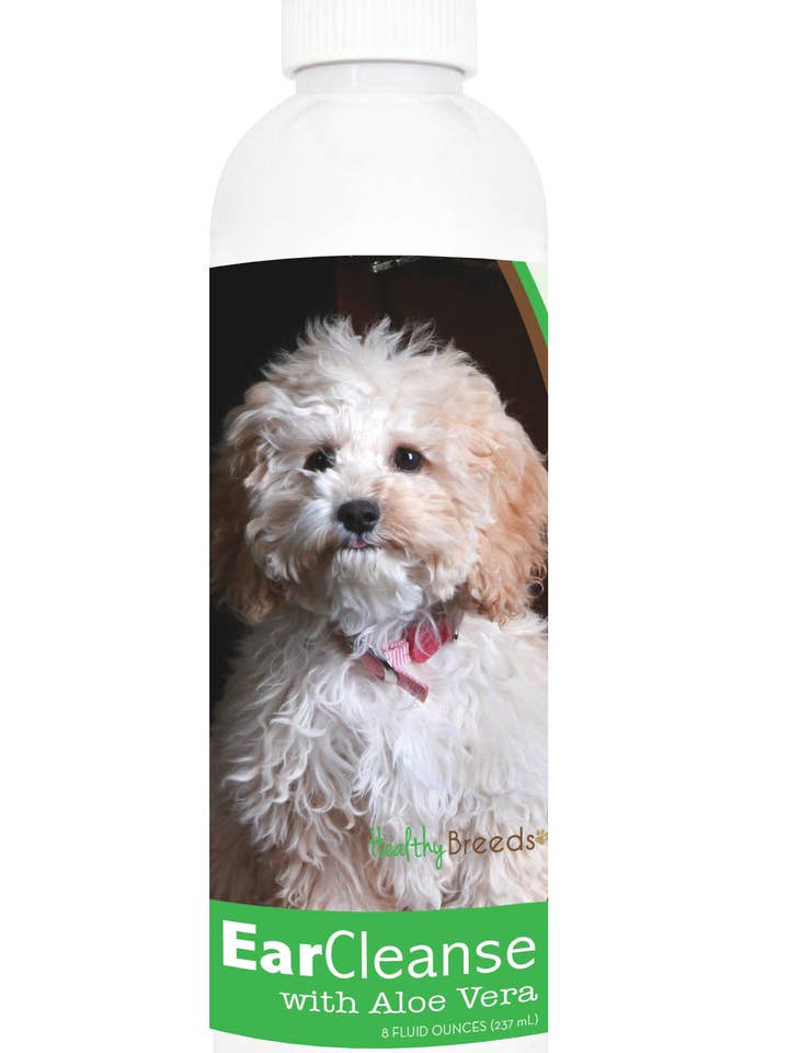 Cockapoo Ear Cleanse with Aloe Vera Cucumber Melon 8 oz for wholesale by Healthy Breeds