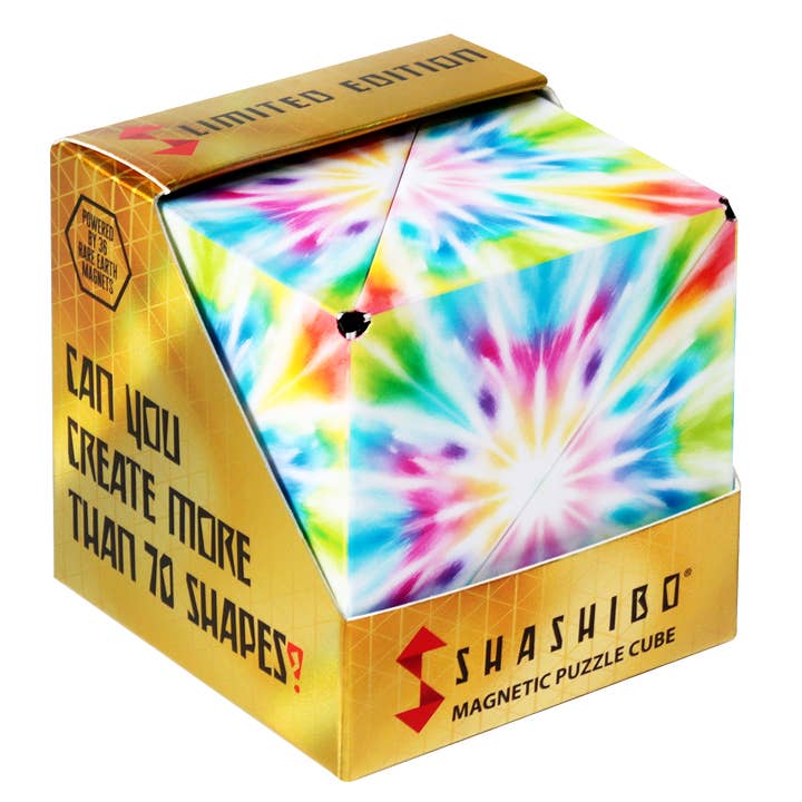 Shashibo 2026 Spring - Tie Dye Twist - NEW! for wholesale by Fun In Motion Toys
